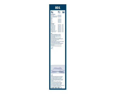 Bosch Windshield wipers discount set front + rear, Image 14