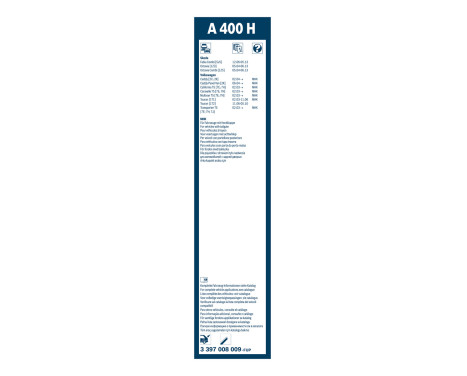 Bosch Windshield wipers discount set front + rear, Image 14