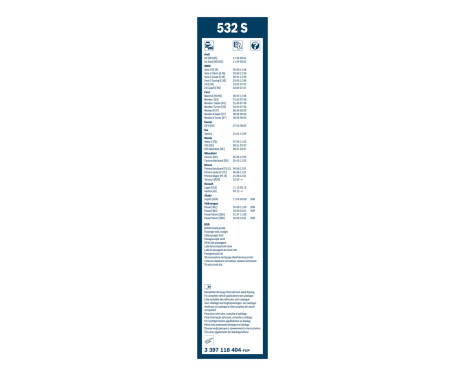 Bosch Windshield wipers discount set front + rear, Image 11