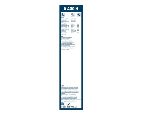 Bosch Windshield wipers discount set front + rear, Image 20