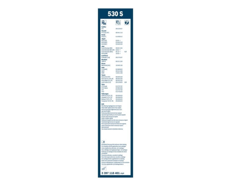 Bosch Windshield wipers discount set front + rear, Image 8