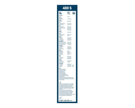 Bosch Windshield wipers discount set front + rear, Image 8