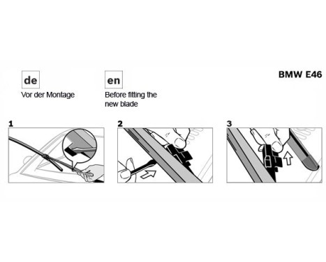 Bosch Windshield wipers discount set front + rear, Image 8