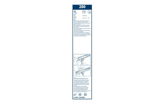 Bosch Wiper Blades Value Pack 280 + H341, Image 18