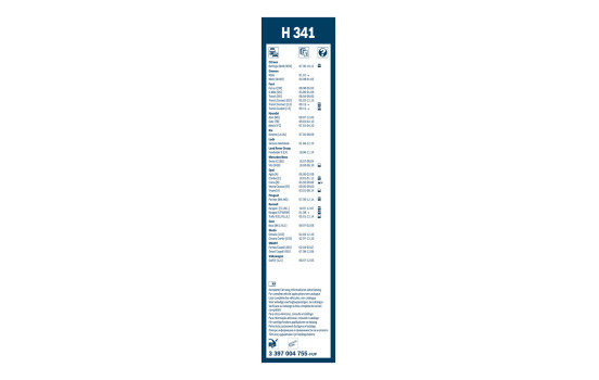 Bosch Wiper Blades Value Pack 450 + H341, Image 4