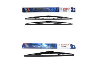 Bosch Wiper Blades Value Pack 500 + H400
