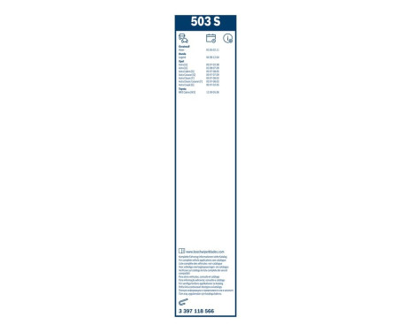 Bosch Wiper Blades Value Pack 503S + 400U, Image 22
