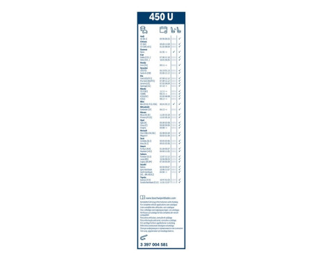 Bosch Wiper Blades Value Pack 531S + 450U, Image 11