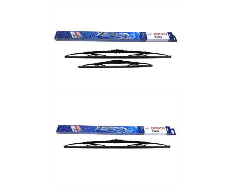 Bosch Wiper Blades Value Pack 533 + 550U