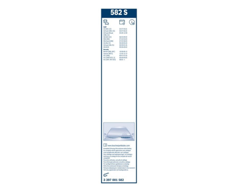Bosch Wiper Blades Value Pack 582S + H380, Image 22