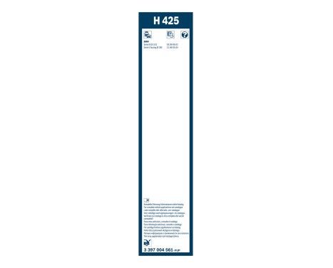 Bosch Wiper Blades Value Pack 608S + H425, Image 4