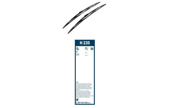 Bosch Wiper Blades Value Pack 613 + H235