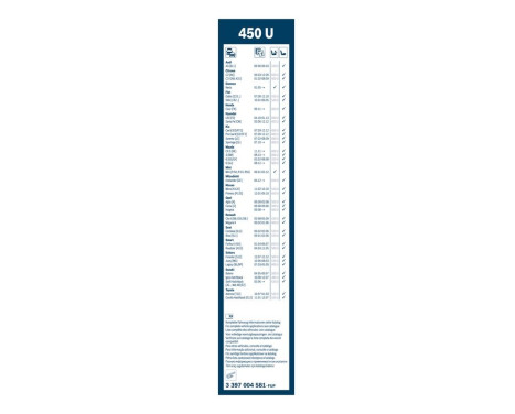 Bosch Wiper Blades Value Pack 727 + 450U, Image 8