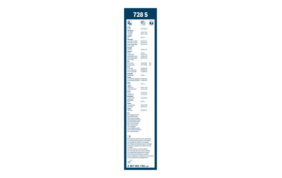 Bosch Wiper Blades Value Pack 728S + H352, Image 4