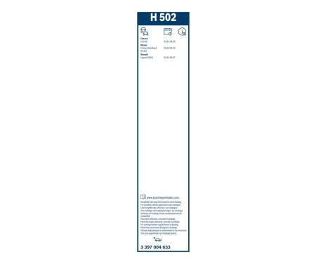 Bosch Wiper Blades Value Pack 813S + H502, Image 21