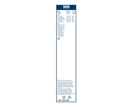 Bosch Wiper Blades Value Pack 909 + 380U, Image 22
