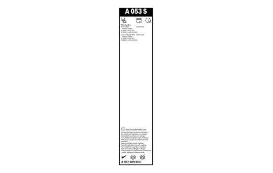 Bosch Wiper Blades Value Pack A053S + H840, Image 26