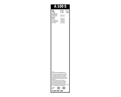 Bosch Wiper Blades Value Pack A100S + 340U, Image 11