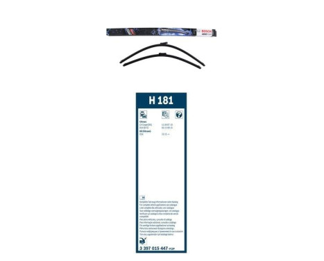 Bosch Wiper Blades Value Pack A120S + H181