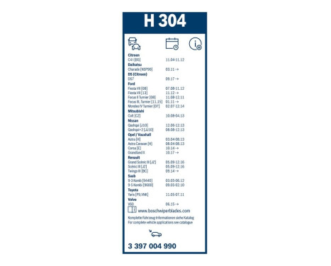 Bosch Wiper Blades Value Pack A424S + H304, Image 12