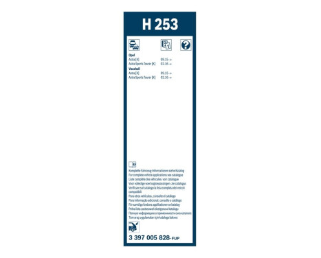 Bosch Wiper Blades Value Pack A540S + H253, Image 20
