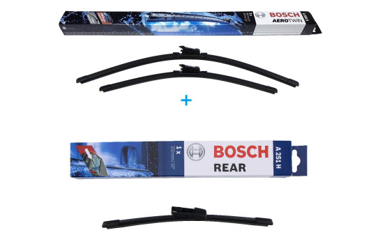 Bosch Wiper Blades Value Pack A555S + A251H