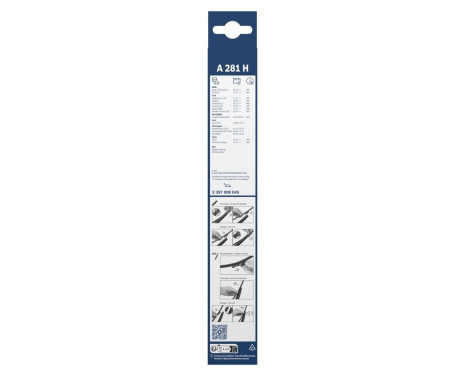 Bosch Wiper Blades Value Pack A620S + A281H, Image 12
