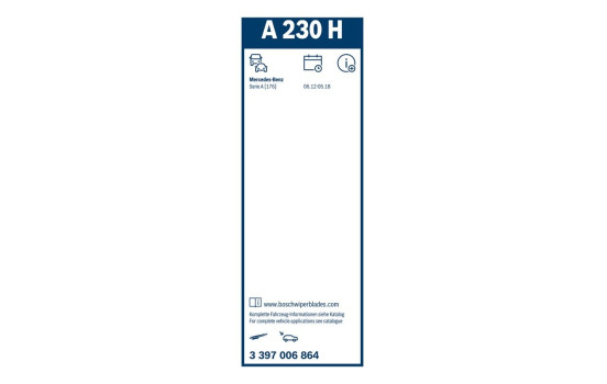 Bosch Wiper Blades Value Pack A929S + A230H, Image 26