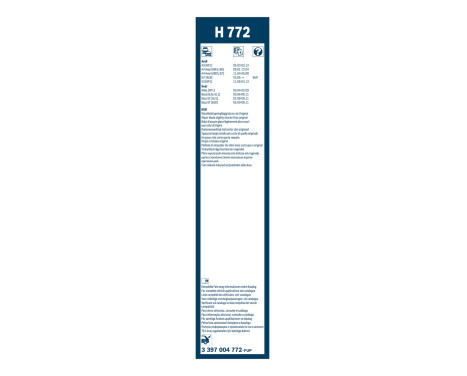 Bosch Wiper Blades Value Pack A929S + H772, Image 4