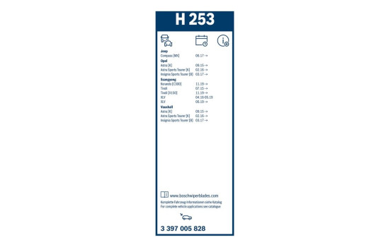 Bosch Wiper Blades Value Pack AR603S + H253, Image 6