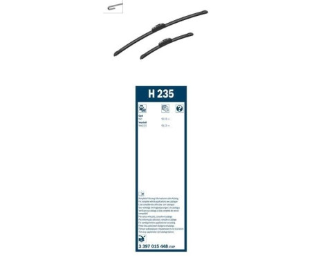 Bosch Wiper Blades Value Pack AR613S + H235