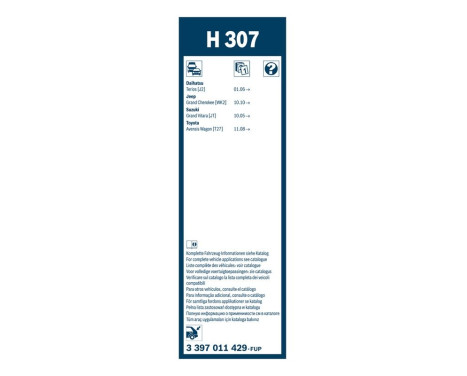 Bosch Wiper Blades Value Pack AR653S + H307, Image 18
