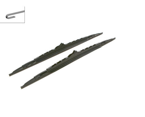 Bosch wipers Twin 046S - Length: 680/680 mm - set of wiper blades for, Image 4