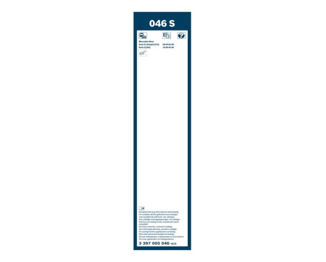 Bosch wipers Twin 046S - Length: 680/680 mm - set of wiper blades for, Image 7