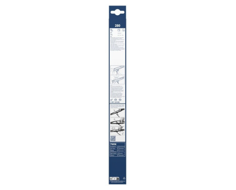 Bosch wipers Twin 280 - Length: 280/280 mm - set of wiper blades for, Image 7