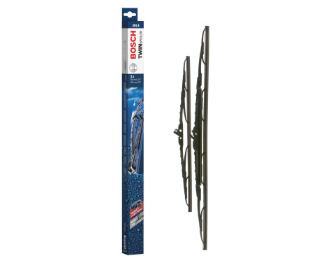 Bosch wipers Twin 291S - Length: 600/450 mm - set of wiper blades for