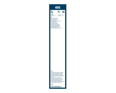 Bosch wipers Twin 405 - Length: 550/550 mm - set of wiper blades for, Image 3