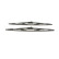 Bosch wipers Twin 408 - Length: 530/530 mm - set of wiper blades for, Thumbnail 2