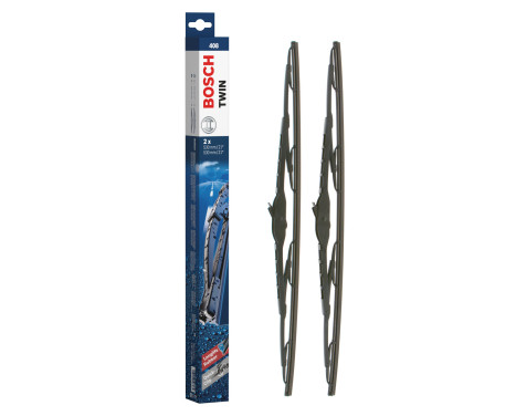 Bosch wipers Twin 408 - Length: 530/530 mm - set of wiper blades for