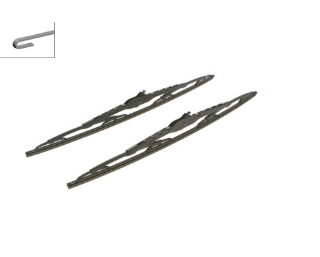 Bosch wipers Twin 408 - Length: 530/530 mm - set of wiper blades for, Image 4