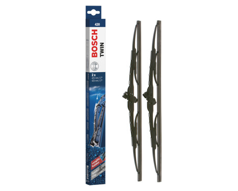 Bosch wipers Twin 420 - Length: 425/425 mm - set of front wiper blades 32
