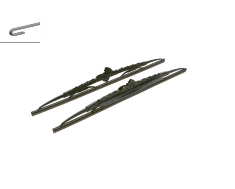 Bosch wipers Twin 480S - Length: 475/475 mm - set of front wiper blades, Image 4
