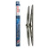 Bosch wipers Twin 481 - Length: 475/450 mm - set of wiper blades for