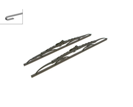 Bosch wipers Twin 502 - Length: 500/450 mm - set of wiper blades for, Image 5