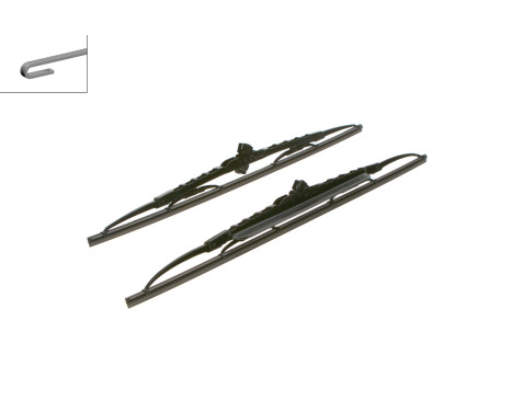 Bosch wipers Twin 503S - Length: 500/475 mm - set of front wiper blades, Image 4