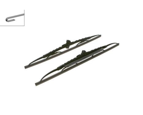 Bosch wipers Twin 503S - Length: 500/475 mm - set of front wiper blades, Image 5