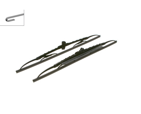 Bosch wipers Twin 530S - Length: 530/530 mm - set of front wiper blades, Image 4