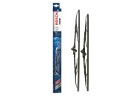 Bosch wipers Twin 531 - Length: 530/450 mm - set of wiper blades for