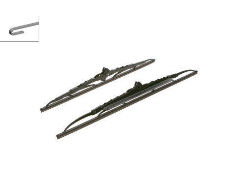 Bosch wipers Twin 531S - Length: 530/450 mm - set of front wiper blades, Image 5