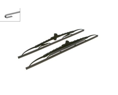 Bosch wipers Twin 532S - Length: 530/500 mm - set of wiper blades for, Image 5